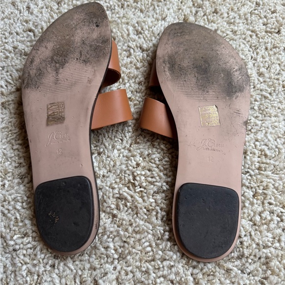 J. Crew Women's Brown Slide Sandals - Picture 3 of 3